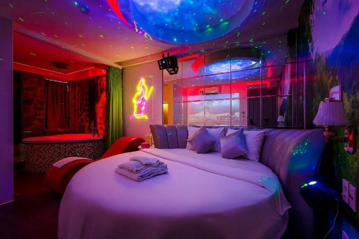Cupid Love Hotel là một khách sạn tình yêu độc đáo với không gian thiết kế nóng bỏng, gợi cảm (Ảnh: sưu tầm) 