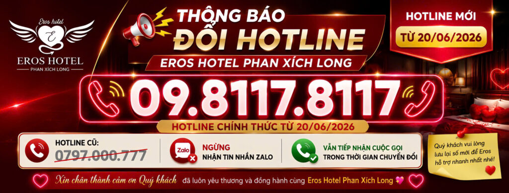 Hoteline mới của Eros Hotel